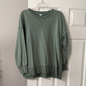 Green Crewneck Sweatshirt